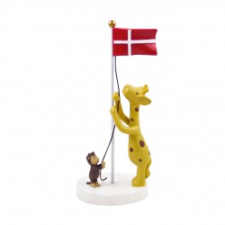 Kids by friis - Bordflag, giraf og abe