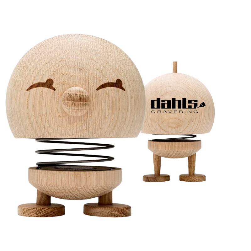 Hoptimist Bimle ubehandlet eg Large Firmagaver med logo