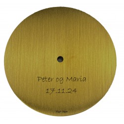 Piet Hein Venus lysestage Messing 21 cm