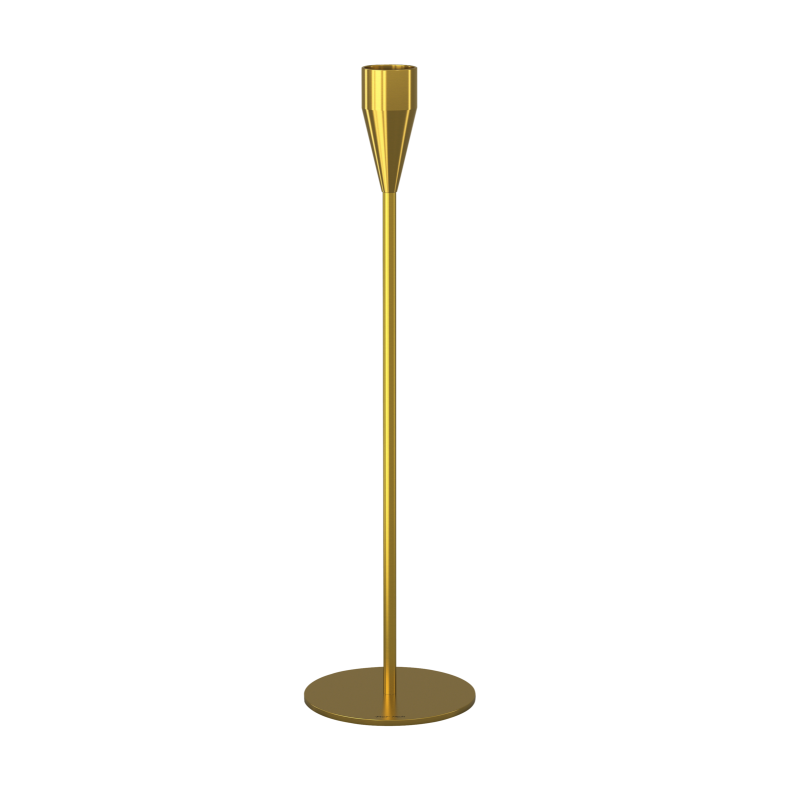 Piet Hein Jupiter lysestage Messing 30 cm