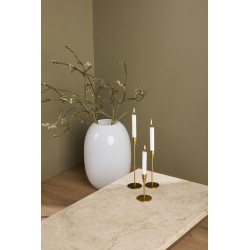 Piet Hein Saturn Lysestage Messing 36 cm