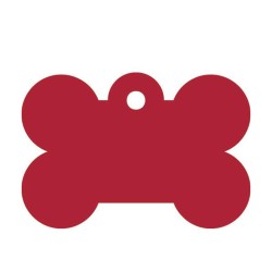 Hundetegn kødben rødt