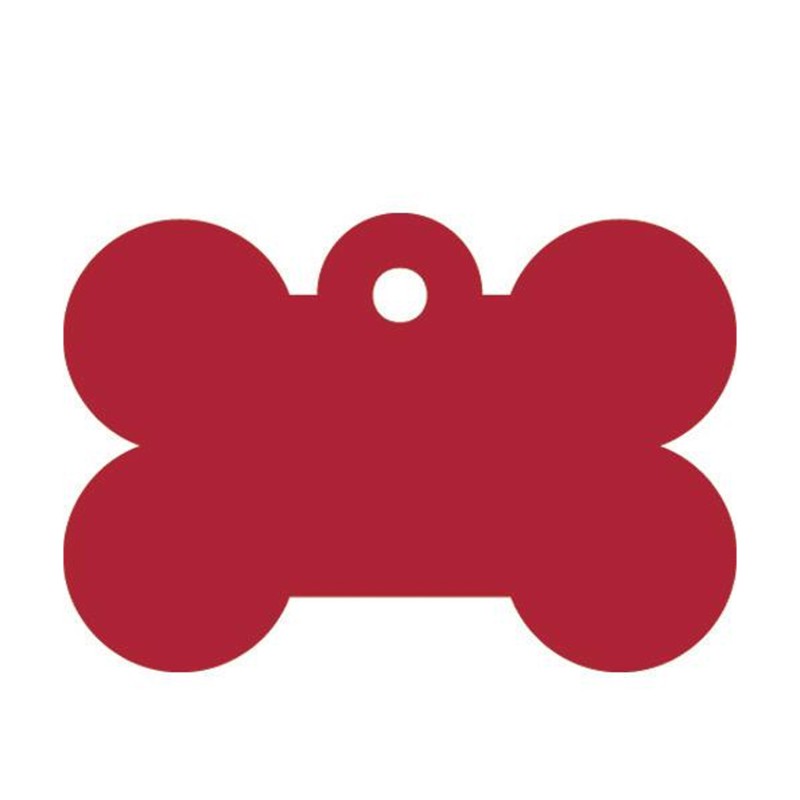 Hundetegn kødben rødt