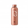RAW TO GO Termoflaske med logo, Rosegold