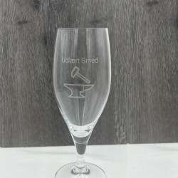 Ølglas til udlært smede