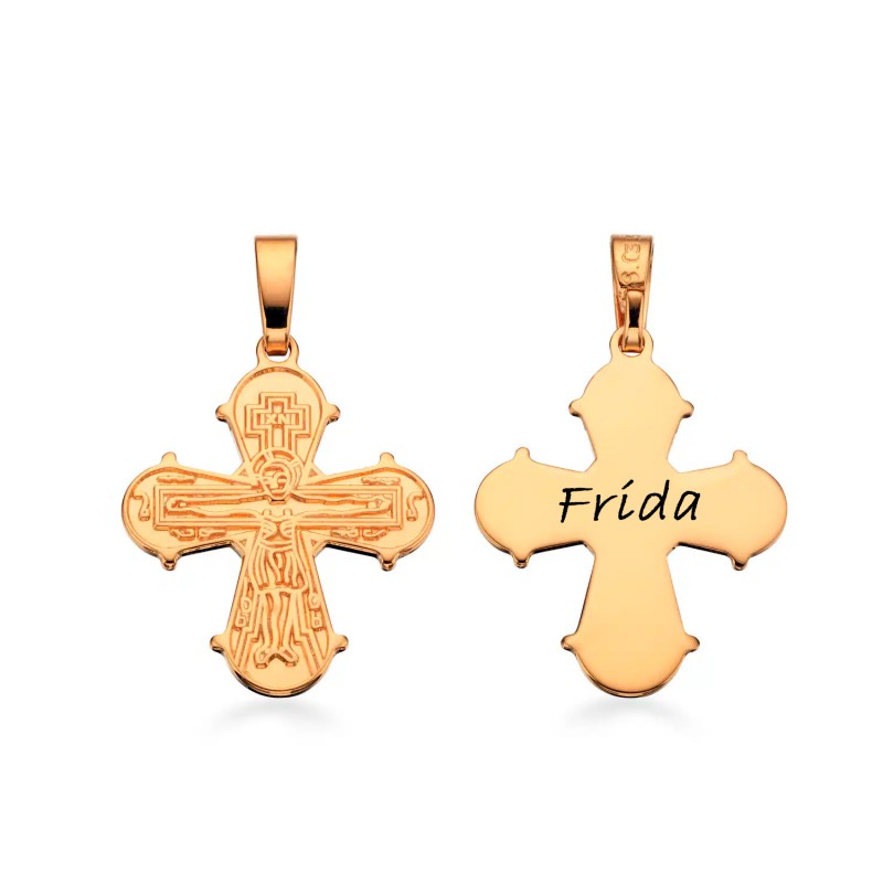 Scrouples Dagmarkors forgyldt vedhæng 17x16 mm inkl. kæde