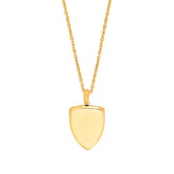 SON of NOA stål forgyldt vedhæng sjold