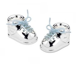 Nordahl Andersen Min første tand og hårlok skrin, sko i krom