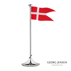 Georg Jensen flag med gravering - 39 cm - Stål