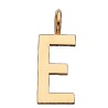 Scrouples E vedhæng forgyldt inkl. kæde