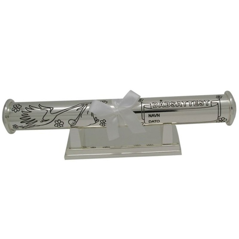 Nordahl Andersen Dåbsrør med holder uden kirke krom