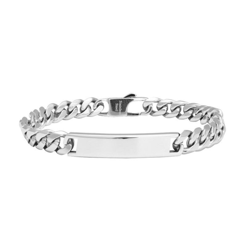 SON of NOA plade armbånd stål 19 cm