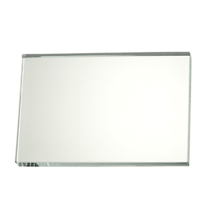 Pokal glas flad 10,5 x 15 x 1 cm