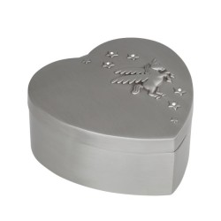 Nordahl Andersen Enhjørning smykkeskrin fortinnet