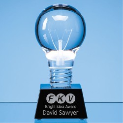 El-pære glas statuette