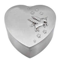 Nordahl Andersen Enhjørning smykkeskrin fortinnet