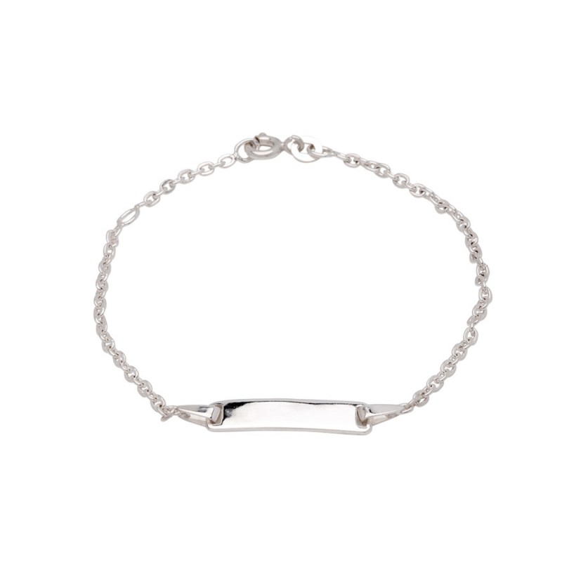 Nordahl Andersen Pladearmbånd sølv barn