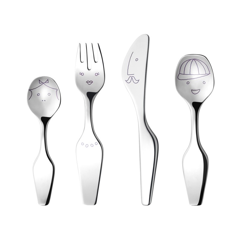 Georg Jensen Alfredo The Twist Family børnebestik