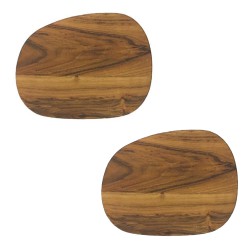 Aida RAW Smørebræt i teaktræ 2 stk