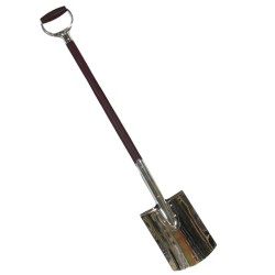 Forkromet spade