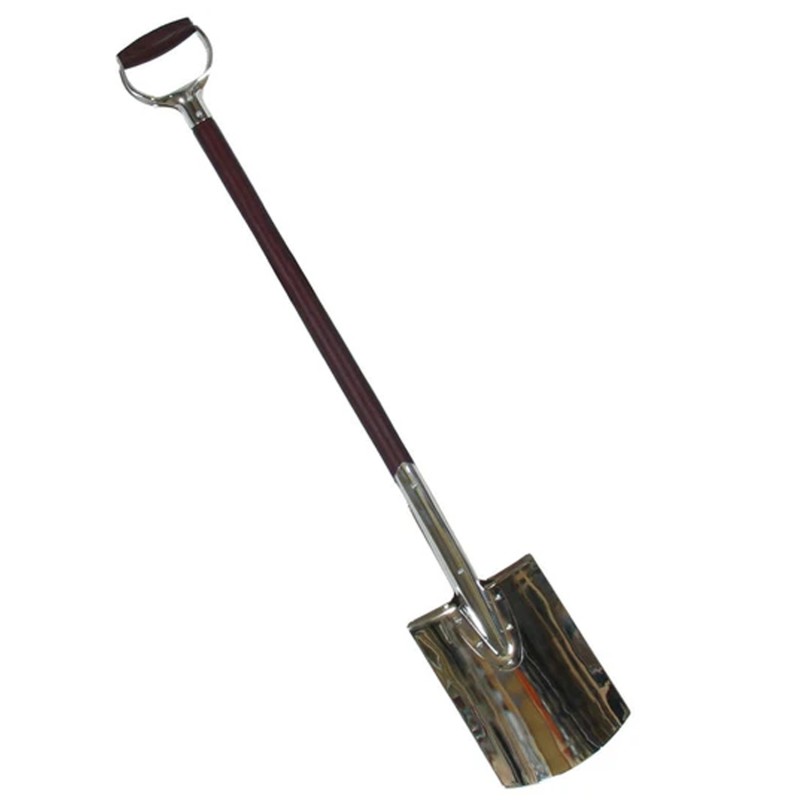 Forkromet spade