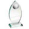 Golf statuette glas