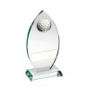 Golf statuette glas