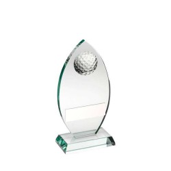 Golf statuette glas
