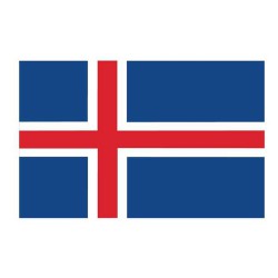 Islandsk løst flag til 40...