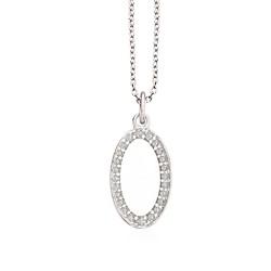 Scrouples Oval sølv...