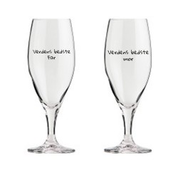 Aida Passion Connoisseur ølglas 2 stk 40 cl