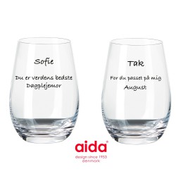 Aida Passion Connoisseur vandglas 2 stk