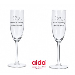 Gourmet champagneglas 2 stk
