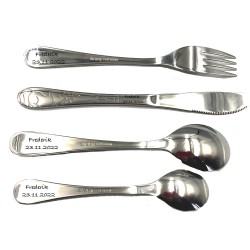 Nordahl Andersen Enhjørning bestik med bamse