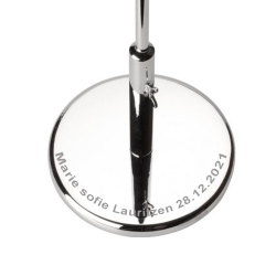 Nordahl Andersen Bordflag 30 cm Krom