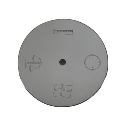 Nordahl Andersen Navngivningsflag 30 cm fortinnet