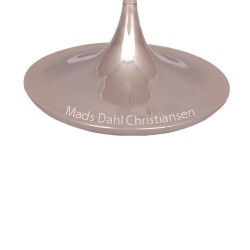 Georg Jensen flag med gravering - 39 cm - Stål