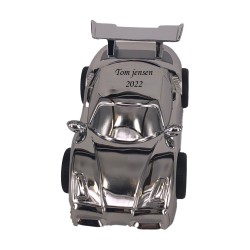 Nordahl Andersen Racerbil sparebøsse krom