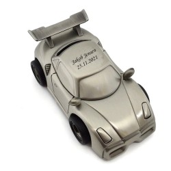 Nordahl Andersen Racerbil sparebøsse fortinnet