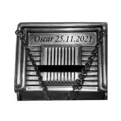 Nordahl Andersen Sørøverskib sparebøsse fortinnet