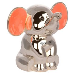 Nordahl Andersen Elefant sparebøsse lyserød krom