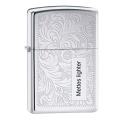 Zippo lighter Venetian Chrome
