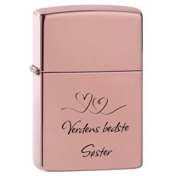 Zippo lighter High Polish Rose Gold