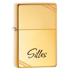 Zippo Lighter Vintage High Polish Brass