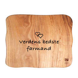 RAW Teak skærebræt 32 x 24...