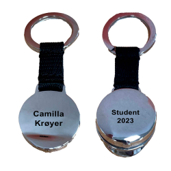 Nøglering med studenterhue - Nordahl Andersen