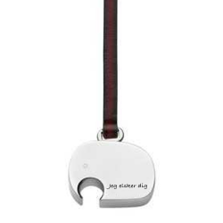 Georg Jensen Elefant nøglering