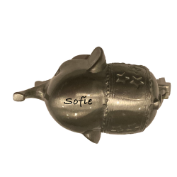 Nordahl Andersen Elefant tog Min første tand og hårlok sæt fortinnet