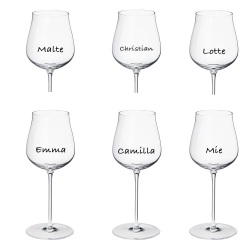 Georg Jensen SKY hvidvinsglas 6 stk