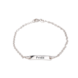 Nordahl Andersen Pladearmbånd sølv barn